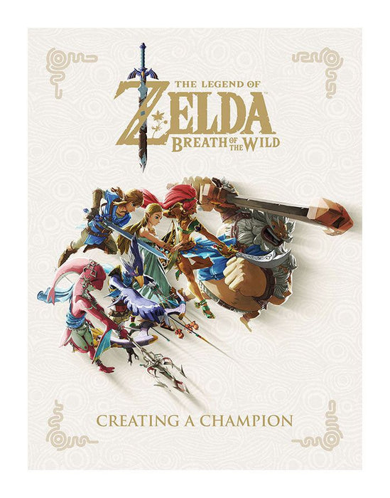 The Legend of Zelda: Breath of the Wild Artbook Creating a Champion (englische Ausgabe)