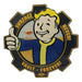 Targa in resina Fallout Vault Boy (Surface Never, Vault Forever)