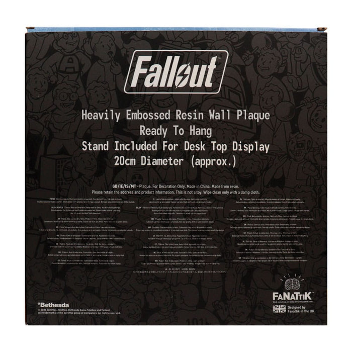 Targa in resina Fallout Vault Boy (Surface Never, Vault Forever)