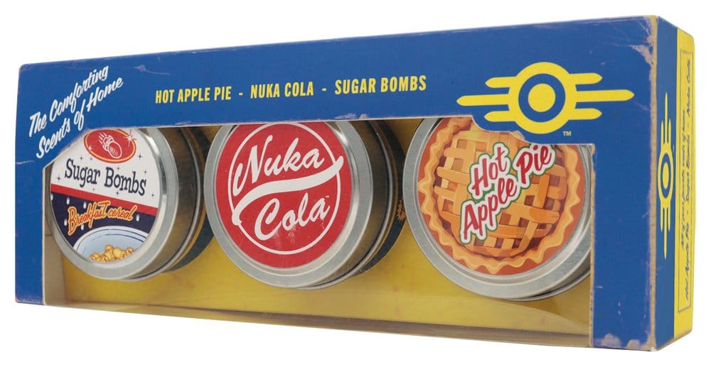Set di 3 candele profumate Fallout Vault Dweller's