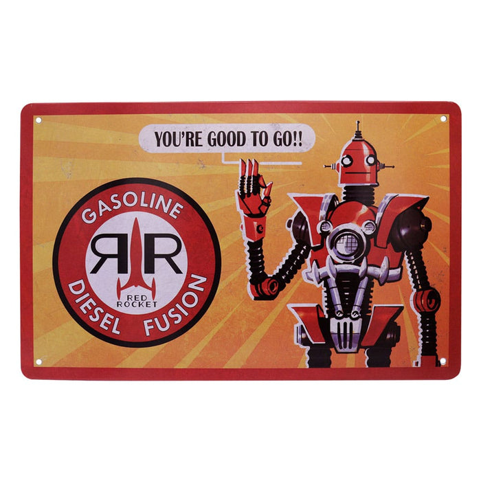 Fallout set di 3 targhe in metallo (Vault-Tec, Red Rocket, Nuka Cola)