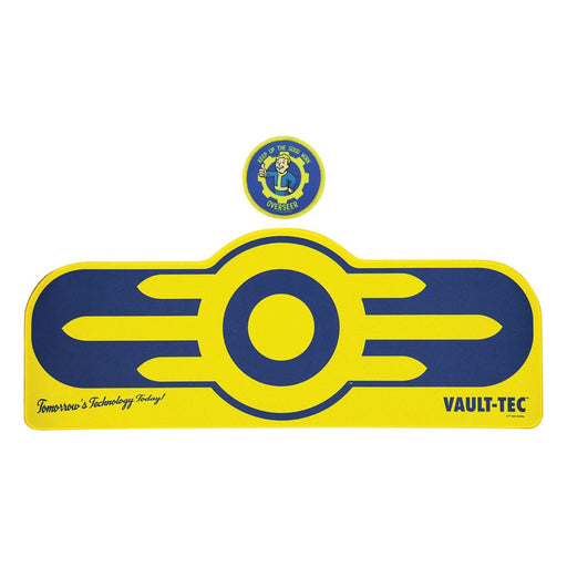 Sous-main Fallout avec dessous de verre Vault-Tec
