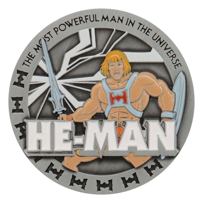 Moneda de colección de Masters of the Universe He-Man