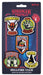 Stranger Things Hellfire Club Patch Set