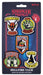 Stranger Things Hellfire Club Patch Set
