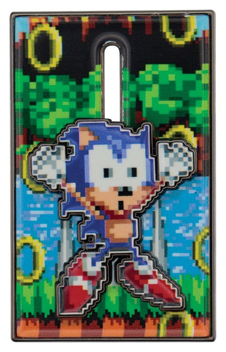 Sonic Ansteck-Pin mit beweglichem Igel