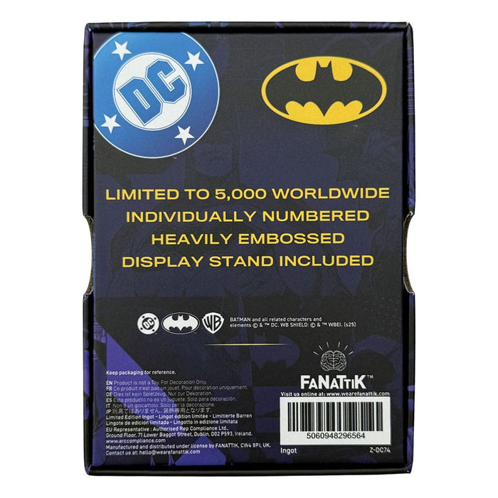 DC Comics metalen baar Batman pantser