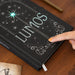 Harry Potter Lumos notebook with wand