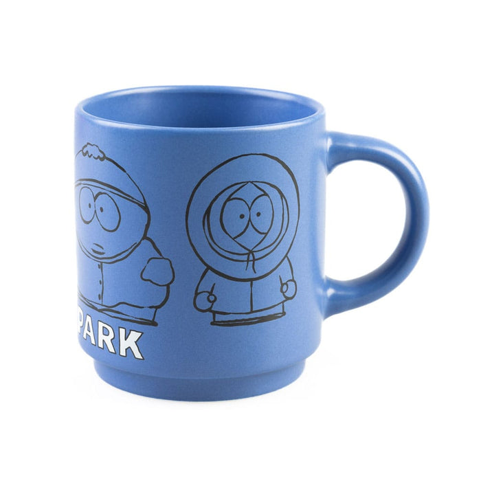 Set di tazze South Park (4 tazze in ceramica impilabili con supporto)