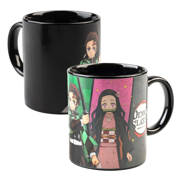 Demon Slayer Thermoeffekt-Tasse Tanjiro und Nezuko