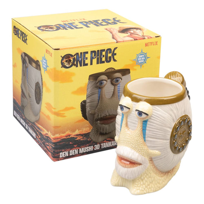 One Piece 3D Mug Garp's Transponder Snail (Netflix series)