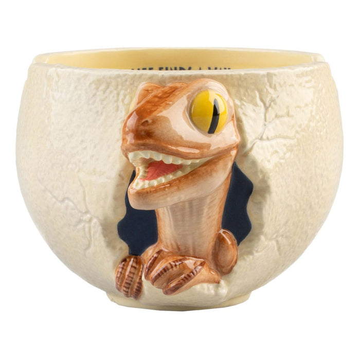 Jurassic Park ciotola 3D Raptor nell'uovo