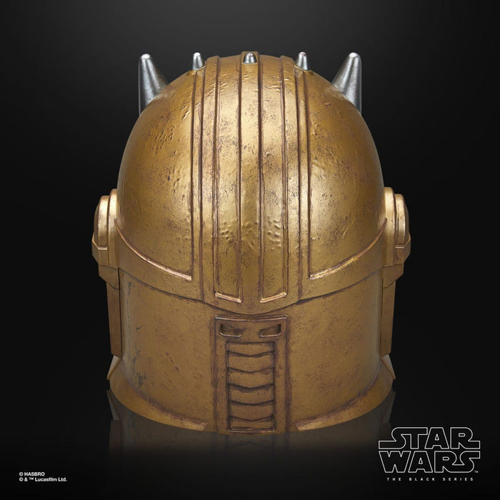Helmet of The Armorer from The Mandalorian