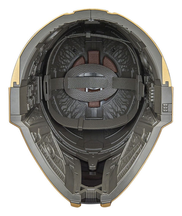 Helmet of The Armorer from The Mandalorian