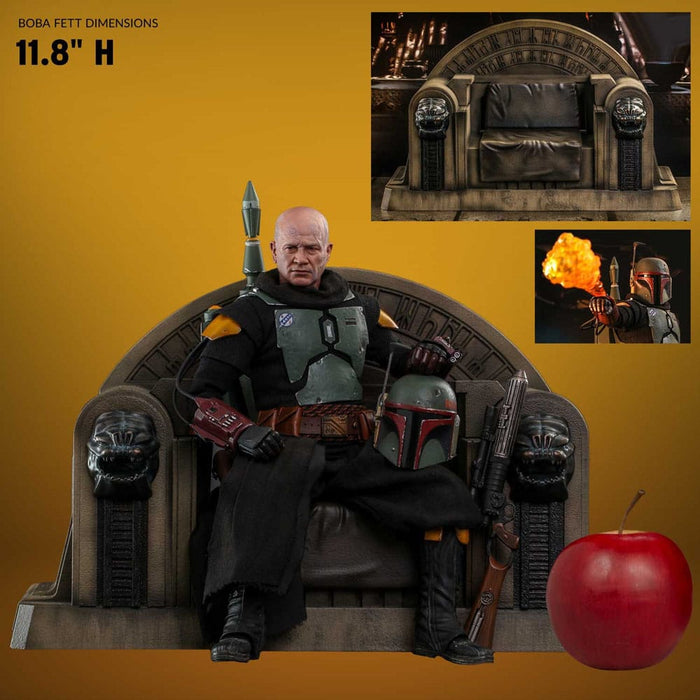 Star Wars The Mandalorian Boba Fett mit Thron Actionfigur 1:6 Special Edition