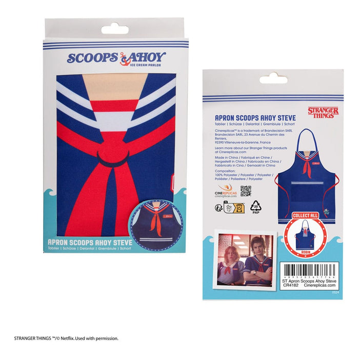 Stranger Things Grembiule Scoops Ahoy Steve