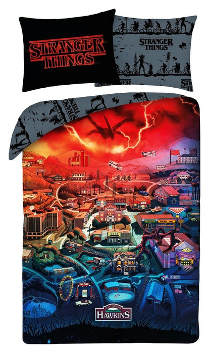 Stranger Things beddengoedset Hawkins