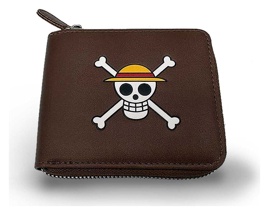 One Piece Portefeuille Jolly Roger du Chapeau de paille