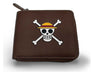 One Piece Portefeuille Jolly Roger du Chapeau de paille