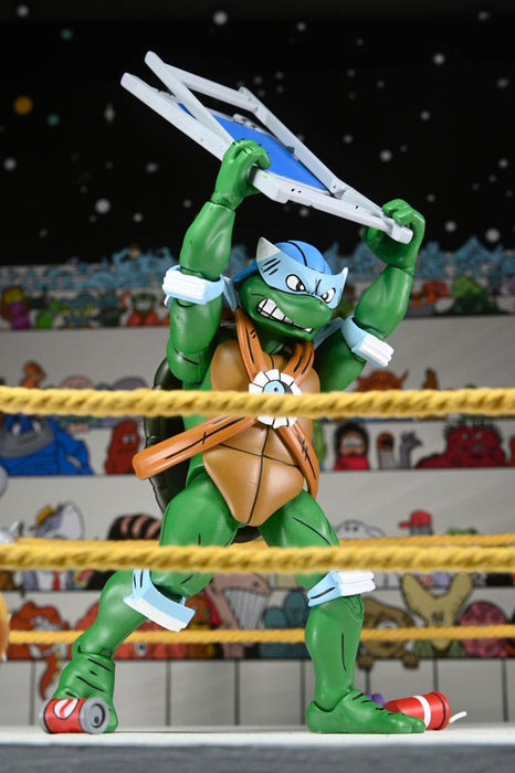 Teenage Mutant Ninja Turtles Stump Wrestling Actiefiguren 4-pack (Archie Comics)