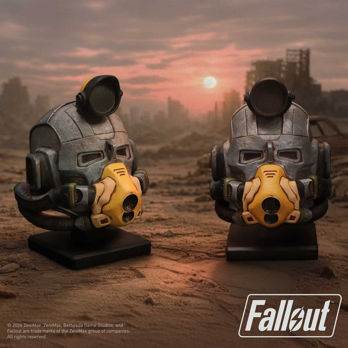 Replica del casco dell'armatura atomica Excavator di Fallout