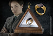 Harry Potter Réplica Anillo Horrocrux de Voldemort (chapado en oro)