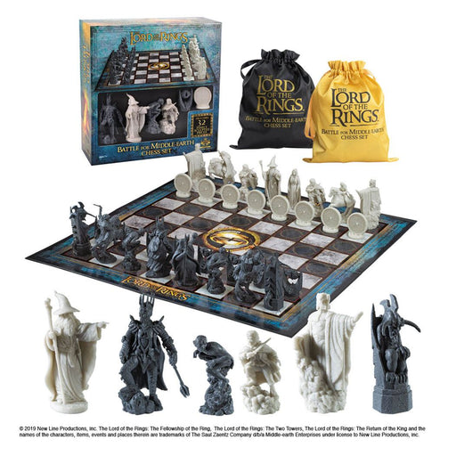 The Lord of the Rings Chess Set Battle for Middle Earth