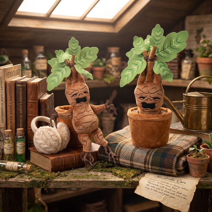 Harry Potter Mandrake Plush Figure with Sound