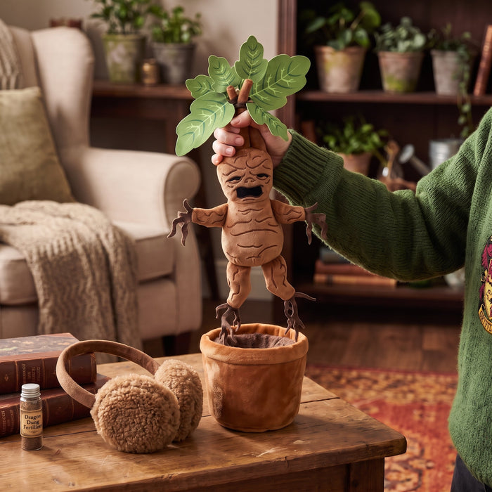 Harry Potter Mandrake Plush Figure with Sound