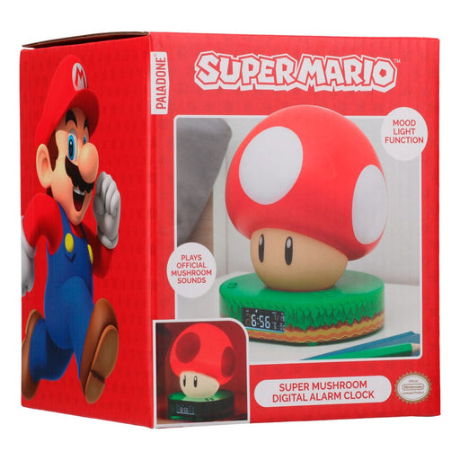 Super Mario digitale wekker Superpaddenstoel