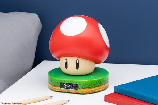 Super Mario digitale wekker Superpaddenstoel