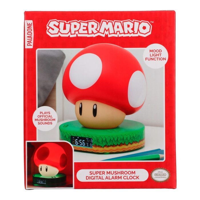 Despertador digital Súper Champiñón de Super Mario