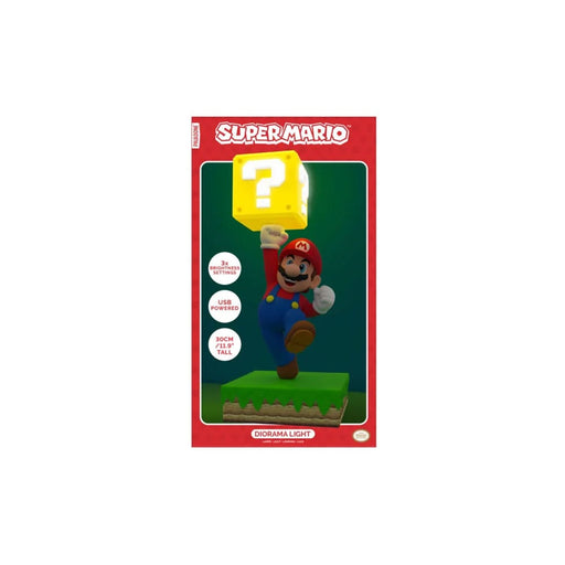 Lampe Diorama Super Mario avec bloc « ? »