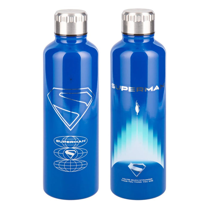 DC Comics Superman Trinkflasche aus Edelstahl
