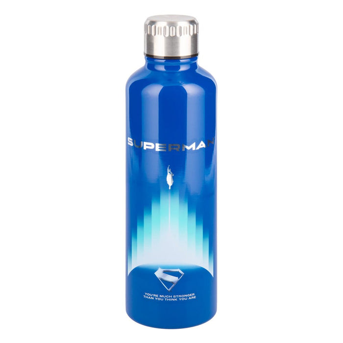 DC Comics Superman Trinkflasche aus Edelstahl