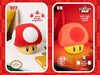 Super Mario Superpilz Silikon-Leuchte