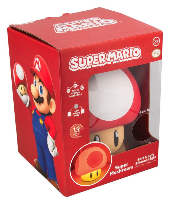Super Mario Superpilz Silikon-Leuchte