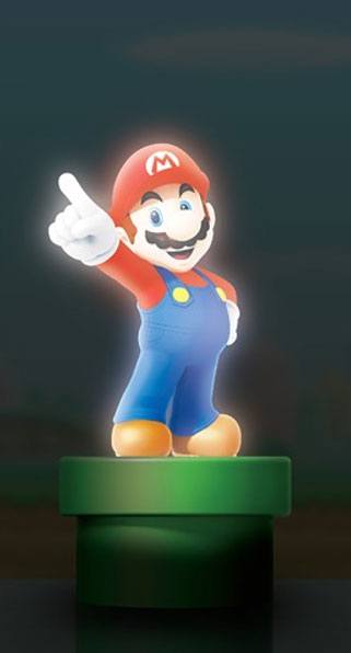 Luce notturna Super Mario Mario su un tubo