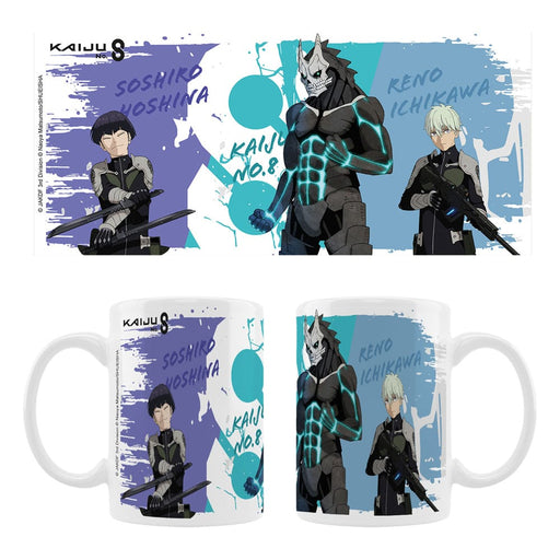 Kaiju No. 8 Tasse (Hoshina, Kaiju No. 8 & Ichikawa)