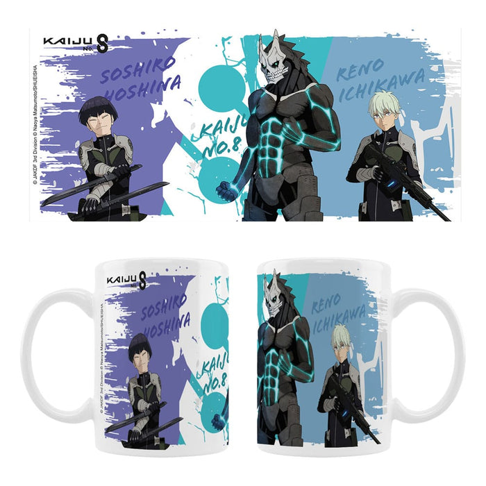 Tazza Kaiju No. 8 (Hoshina, Kaiju No. 8 & Ichikawa)