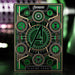Carte da gioco Avengers La Saga dell’Infinito verde
