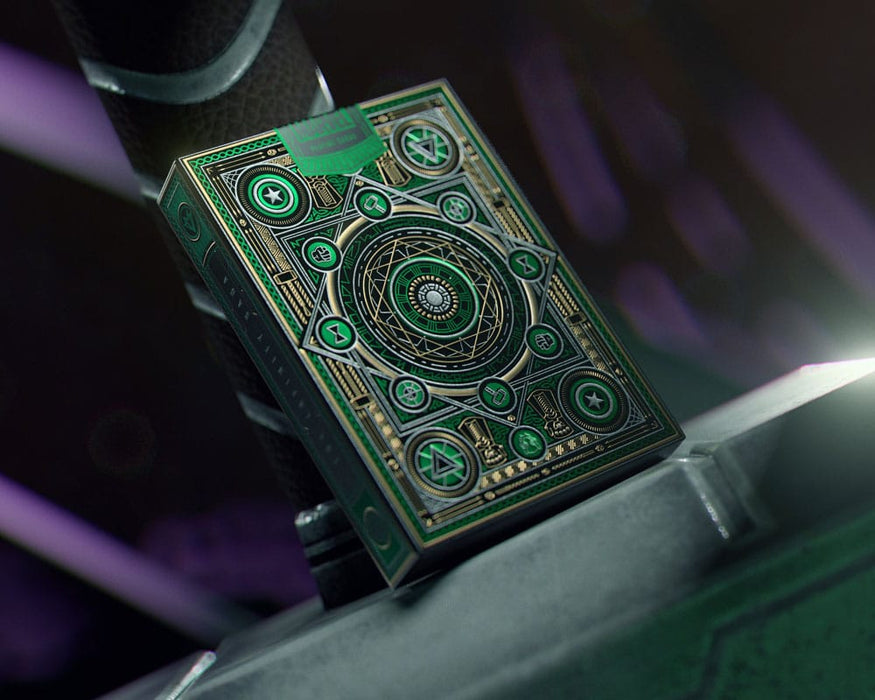 Carte da gioco Avengers La Saga dell’Infinito verde