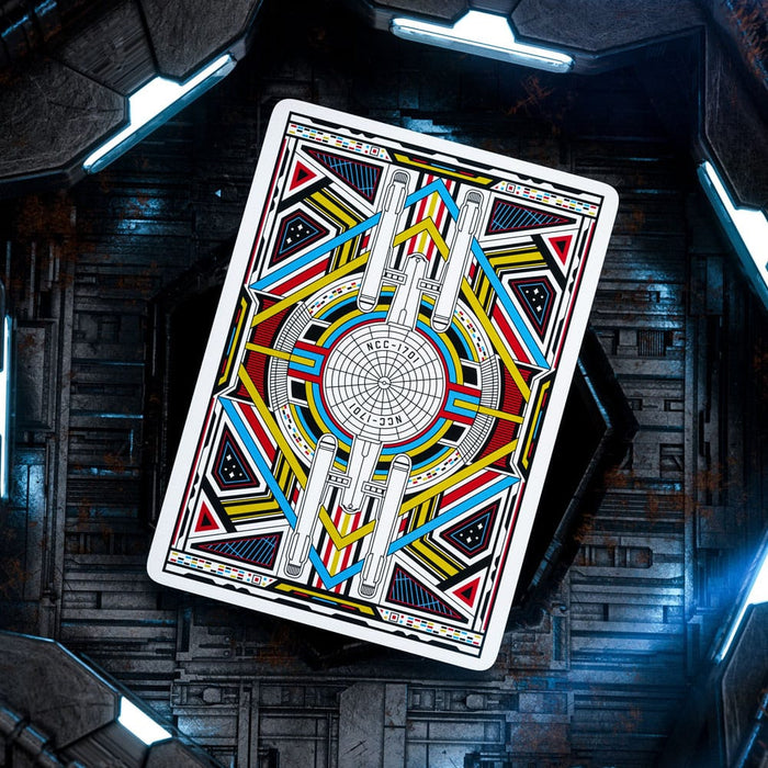 Cartes à jouer premium Star Trek Dark Edition (noires)