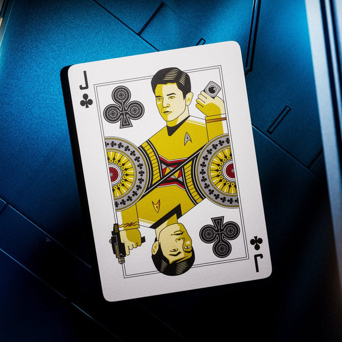 Cartes à jouer premium Star Trek Dark Edition (noires)