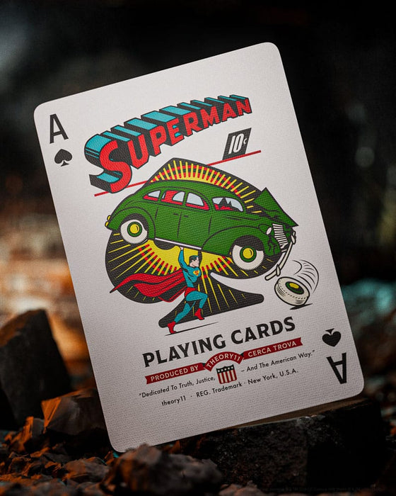 Carte da gioco Superman The Man of Steel