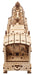 Maquette en bois Harry Potter Poudlard Express