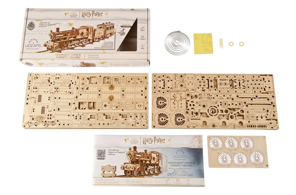 Maquette en bois Harry Potter Poudlard Express