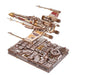 Kit di modellismo in legno Star Wars X-Wing Starfighter di Luke Skywalker