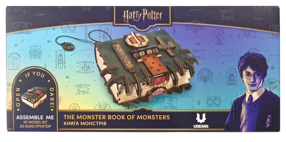 Harry Potter Holzbausatz Das Monsterbuch der Monster